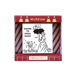 Sanby Gokigen Tori Famous Painting Motif Vol. 2 Rubber Stamp