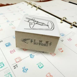 SANBY Ink Biyori Wooden Stamp