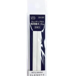 Seed Slendy + Super Slim Knock Eraser Refill (Pack of Two)