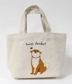 Shiba Cotton Bag - Sampo Desuka