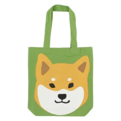 Shiba Tote Bag in Lush Green [A4 Size]