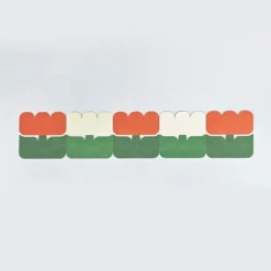 Sikigu Fold-Up Card Set – Tulip Message Cards (Pack of 5)