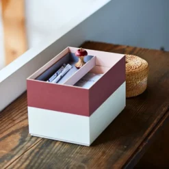 Sikigu Fumibako Paper Storage Box – Letter Box with Tray (S / L)