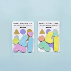 Sikigu Memo Magnet Mix – Rewritable Paper Magnet Set