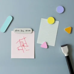 Sikigu Memo Magnet Mix – Rewritable Paper Magnet Set