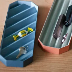 Sikigu Pleats Tray – Folded Paper Desk Organiser (Oblique/Straight)