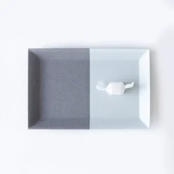 Sikigu Two Tone Paper Tray – Water-Resistant Desk Organiser