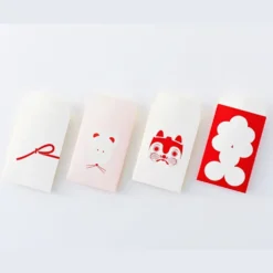 Sikigu Emboss Pochi Envelope – Textured Gift Envelope Set (Pack of 3)