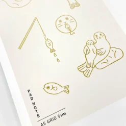 Sikigu Pad Note “DEJIMA” Edition – A5 Grid