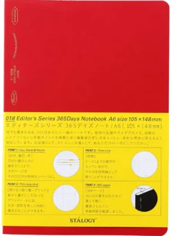 Stalogy 365Days Notebook (A6)
