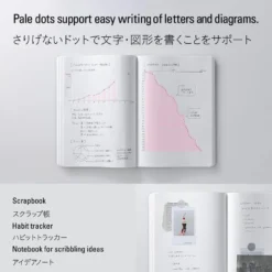 Stalogy 365 Days Notebook A5 - Dot Grid Paper