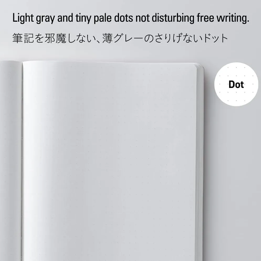 Stalogy 365 Days Notebook A5 - Dot Grid Paper