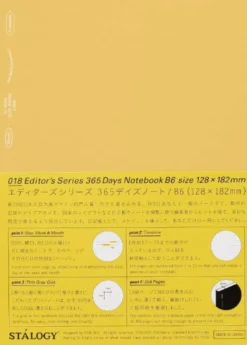 Stalogy 365Days Notebook (B6)