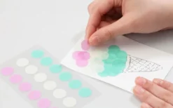 Stalogy Masking Dots - Circular Masking Tape Patches (5mm)