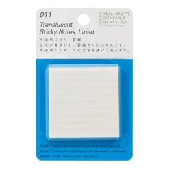 Stalogy Translucent Sticky Notes