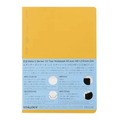 Stalogy 1/2 Year Notebook A5 (Dot Grid Paper)