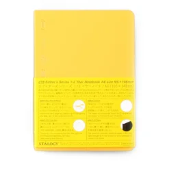Stalogy 1/2 Year Notebook A6 (Grid Paper)
