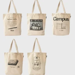 Stationery Icons Tote Bags [A4 size]