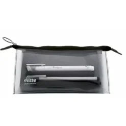 Sun-Star Clear Pouch Mitte Gusset - Light Black