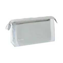Sun-Star Clear Pouch Mitte Gusset - Light Gray