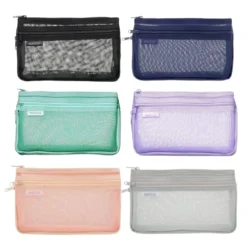 Sun-Star MATCH Expandable Mesh Pencil Case