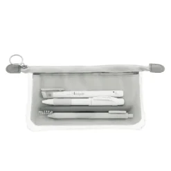 Sun-Star Mitte Flat Pen Case - Light Gray