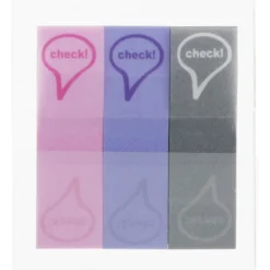 Sun-Star Sticky Memo Piri It Check – Transforming Page Markers in Three Colours