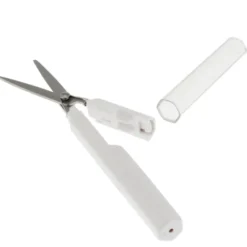 Sun-Star Tatsuno White Stickyle Scissors with Screwdriver