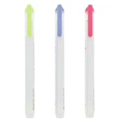 Sun-Star Ninipie 3 Colour Pack – Pastel Highlighter & Fineliner Pen Set
