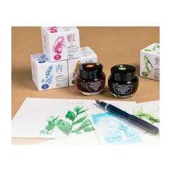 Taccia Sunao-iro Fountain Pen Ink Bottle 40ml - Subtle Colours