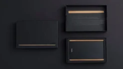 TA+d SLIDE Bamboo Card Case