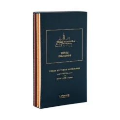 Takeo Dressco Stitched Notebook Book Case Set – Boxed Gift
