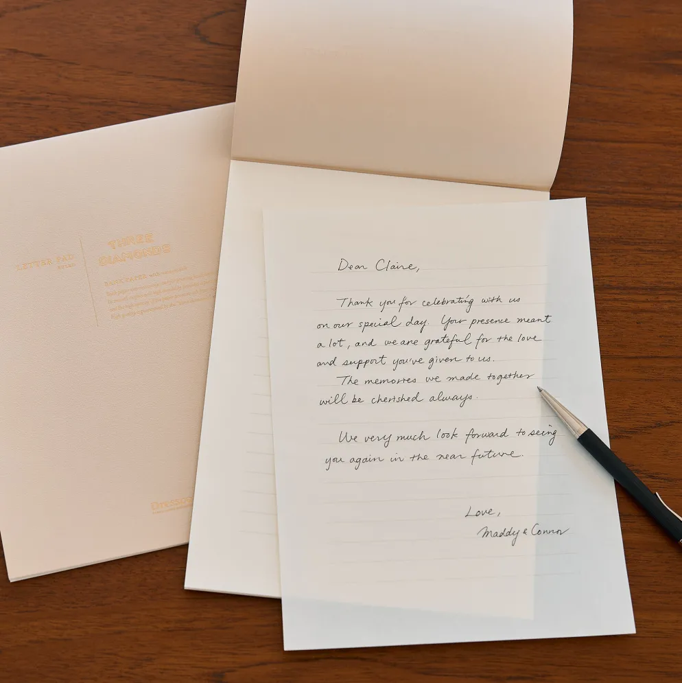 Takeo Dressco Letter Pad – Fine Writing Paper