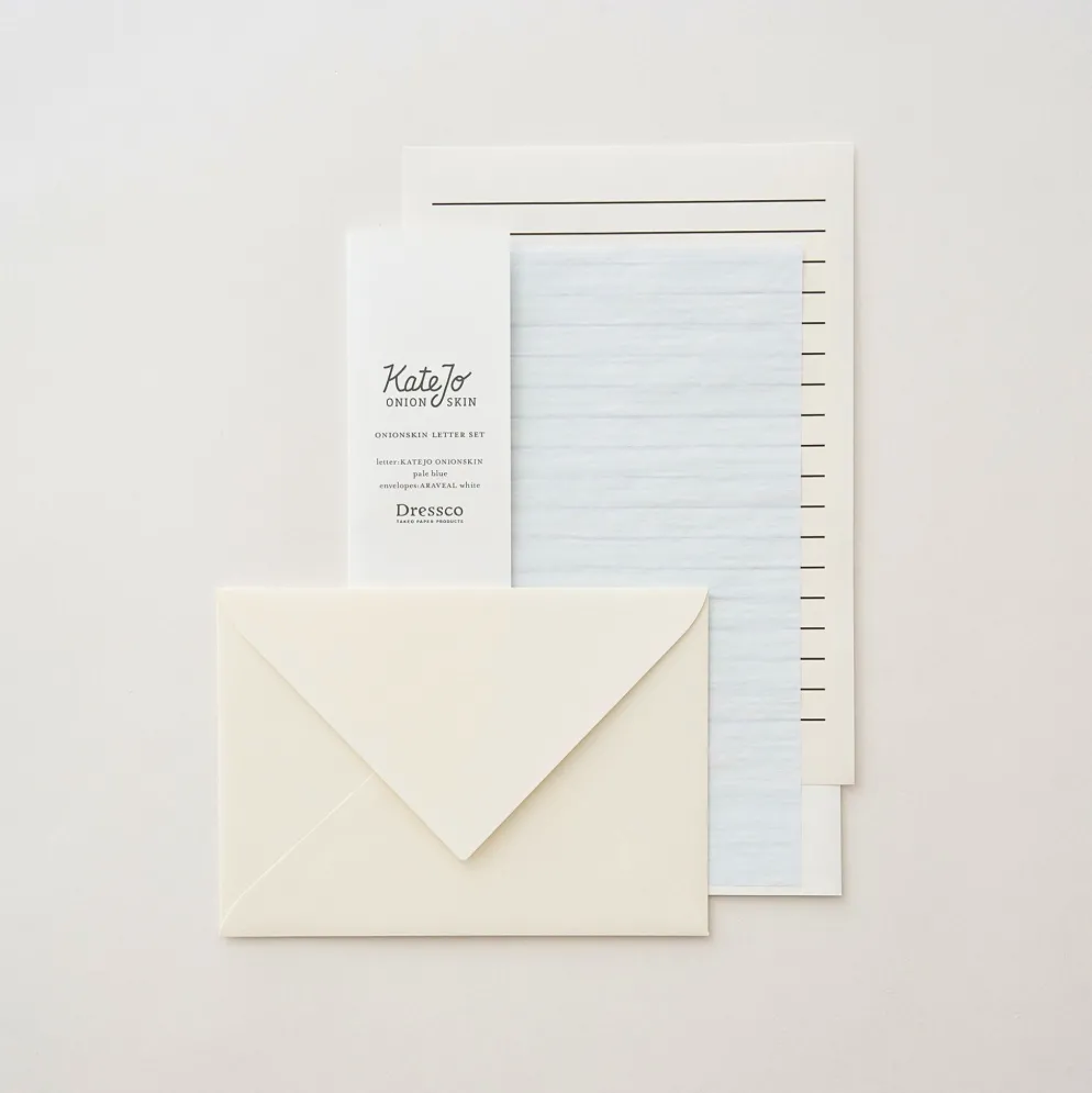 Takeo Dressco Onionskin Letter Set – KateJo Writing Paper