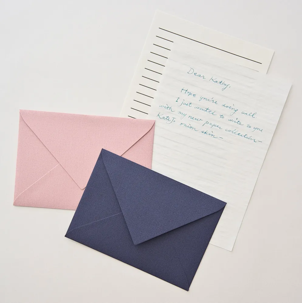 Takeo Dressco Onionskin Letter Set – KateJo Writing Paper