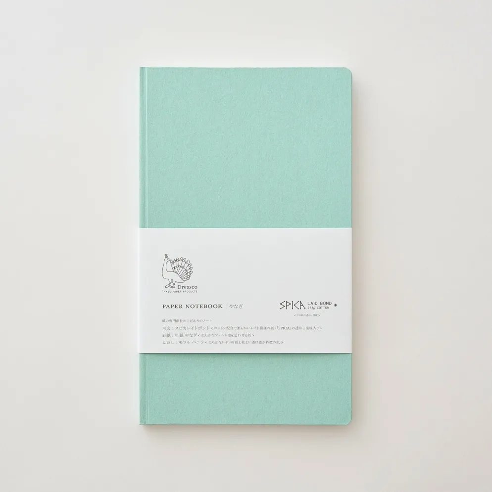 Takeo Dressco Paper Notebook L – Coloured Cover Journal