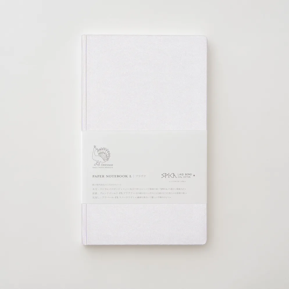 Takeo Dressco Paper Notebook L – Coloured Cover Journal