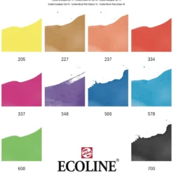 Talens Ecoline Brushpen, Set of 10