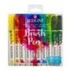 Talens Ecoline Brushpen, Set of 10, Bright