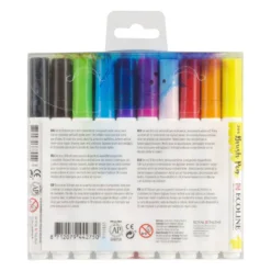 Talens Ecoline Brushpen, Set of 10, Bright