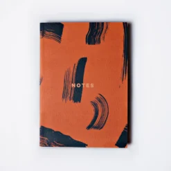 The Completist Burnt Peach Shadow Brush A5 Lay Flat Notebook