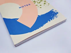 The Completist Memphis Brush A5 Lay Flat Notebook