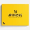 The School of Life 20 Aphorisms