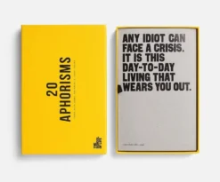 The School of Life 20 Aphorisms