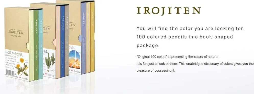 Tombow Irojiten Color Dictionary Colour Pencils - Volume 3