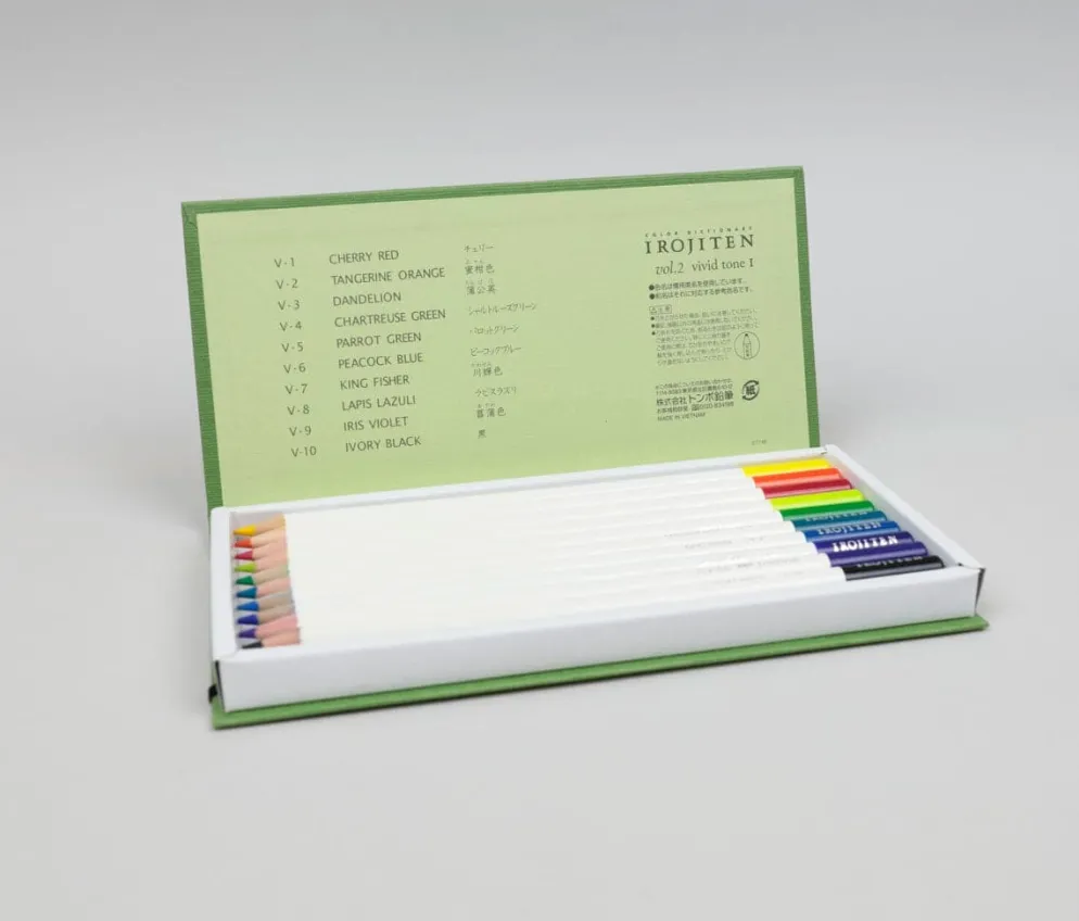 Tombow Irojiten Color Dictionary Colour Pencils - Volume 1