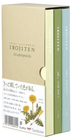 Tombow Irojiten Color Dictionary Colour Pencils - Volume 1