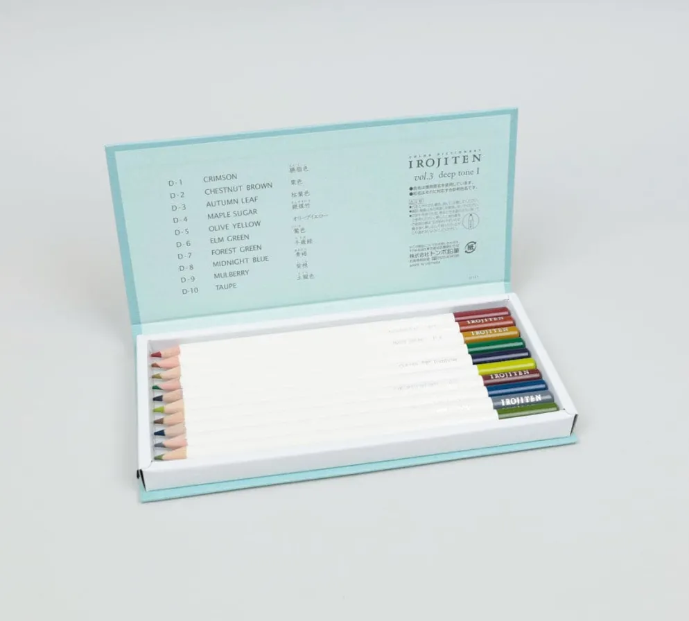 Tombow Irojiten Color Dictionary Colour Pencils - Volume 1