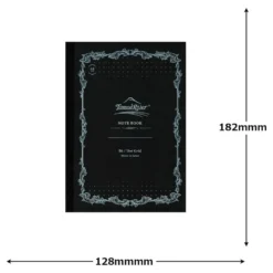 Tomoe River FP Notebook B6 Softcover – 68gsm White Paper, Dot Grid