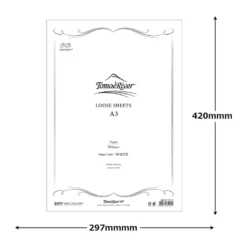 Tomoe River Sakae TP A3 Loose Leaf Writing Paper – Plain